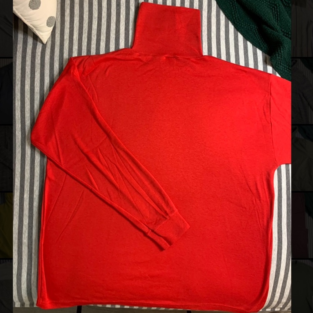 Honors Mens Red Turtleneck